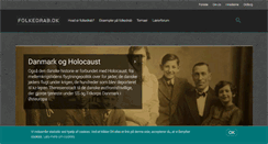 Desktop Screenshot of folkedrab.dk