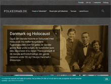 Tablet Screenshot of folkedrab.dk